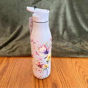 Hydrapeak Artesian Collection Lilac Butterflies 25 oz Insulated Tumbler